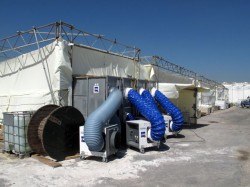 Dépollution de l'usine en 2012