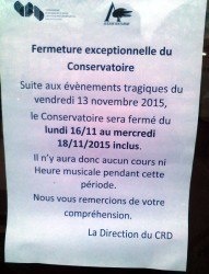 FermetureConcervatoire